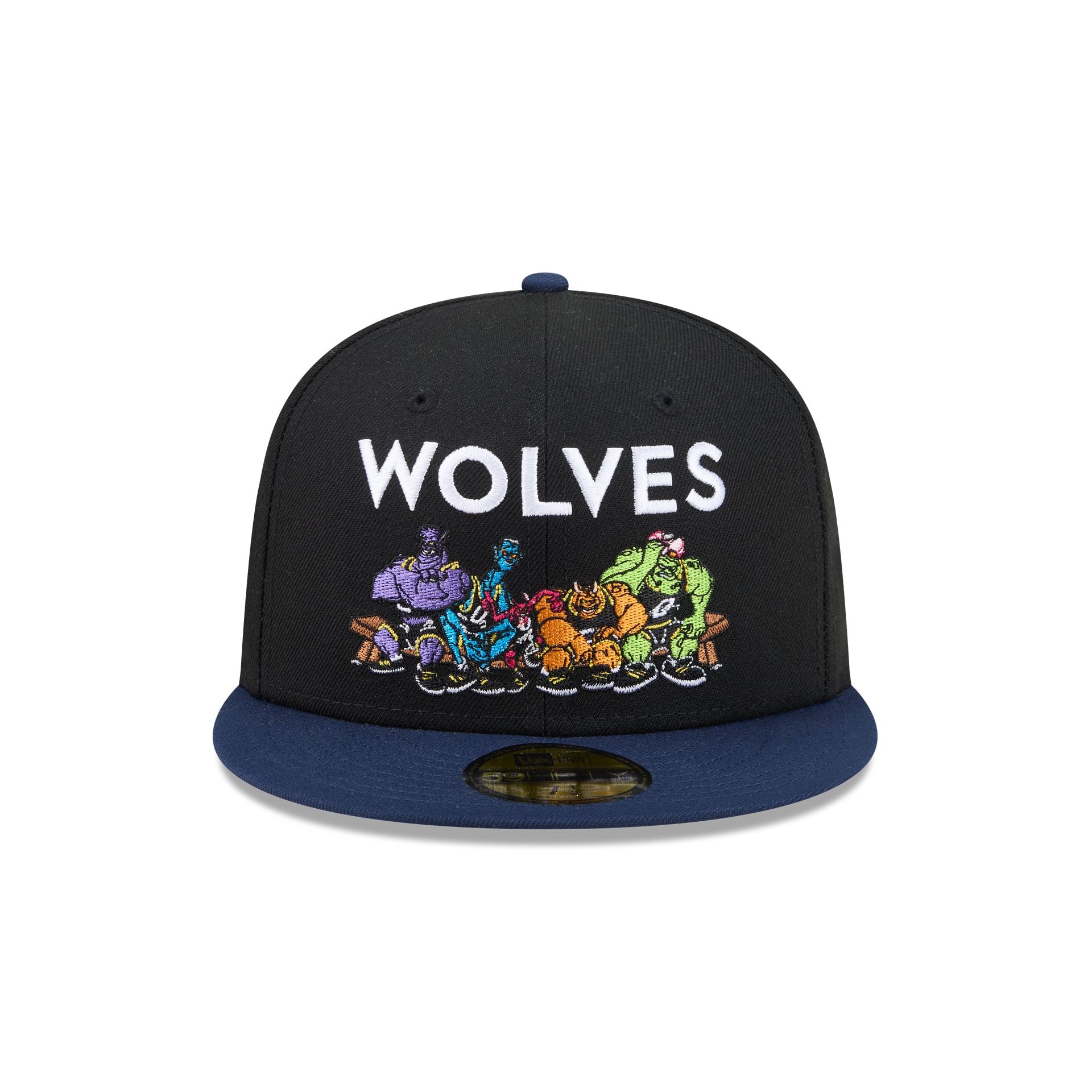 Space Jam x Minnesota Timberwolves Monstars Black 59FIFTY Fitted Hat