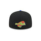 Space Jam x Golden State Warriors Monstars Black 59FIFTY Fitted Hat