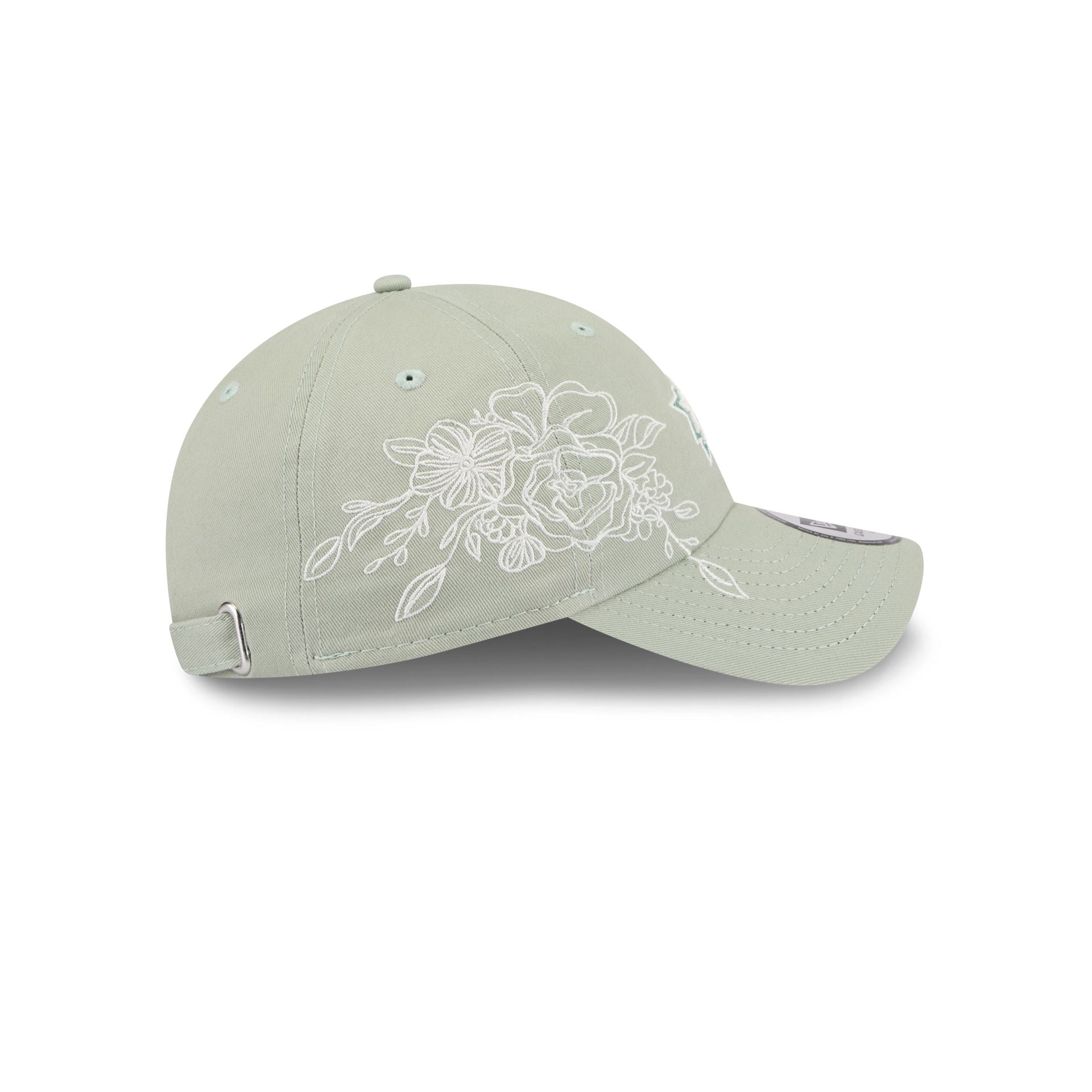 Dallas Stars Stitched Flowers Casual Classic Adjustable Hat