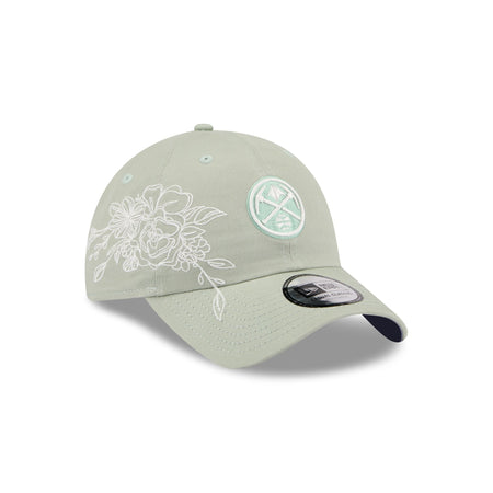 Denver Nuggets Stitched Flowers Casual Classic Adjustable Hat
