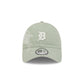 Detroit Tigers Stitched Flowers Casual Classic Adjustable Hat