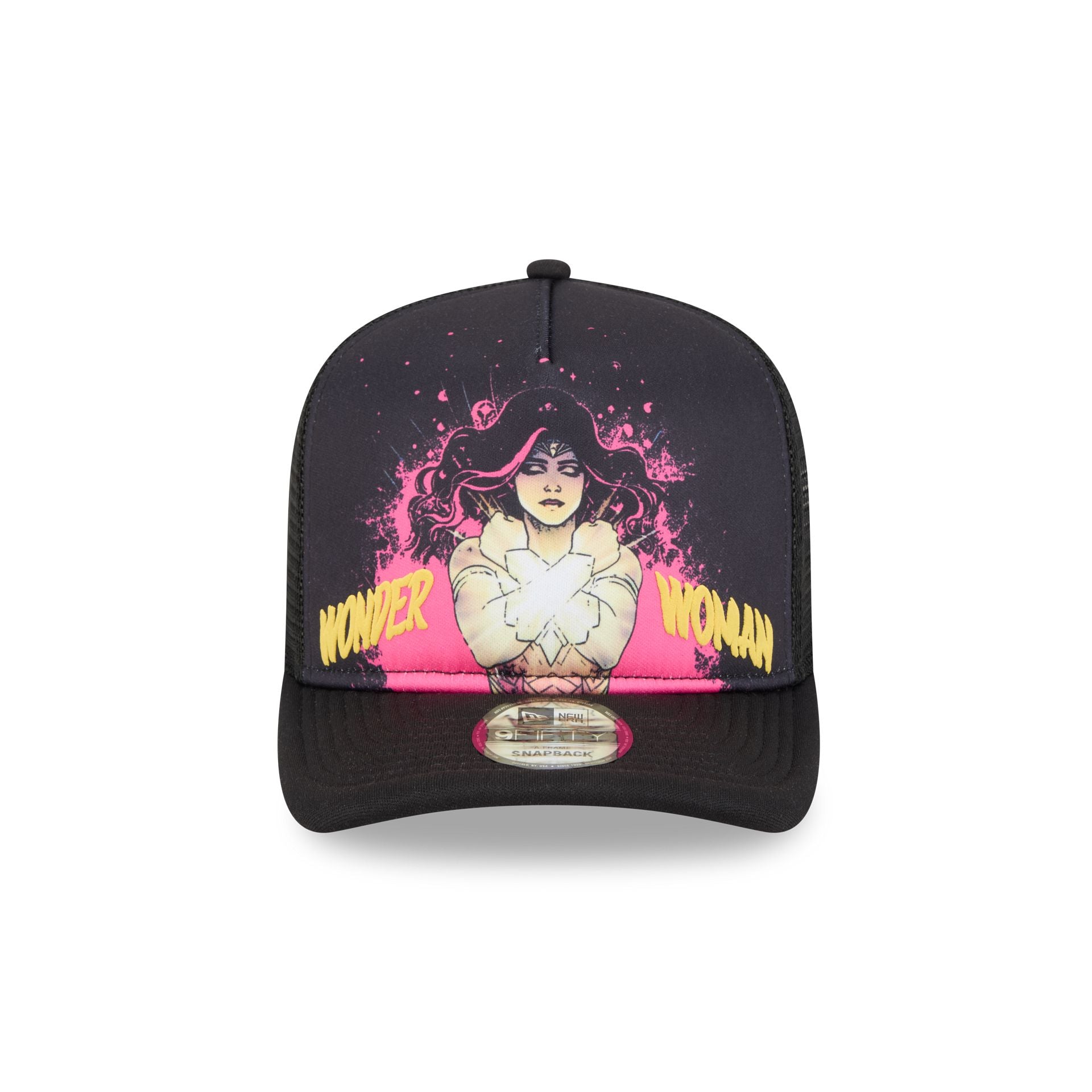 Wonder Woman Comic Graphic 9FIFTY A-Frame Trucker Hat