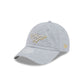 Wonder Woman Heather Gray Women's Open Back Ponytail Hat