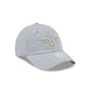 Wonder Woman Heather Gray Women's Open Back Ponytail Hat