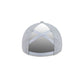 Wonder Woman Heather Gray Women's Open Back Ponytail Hat