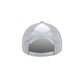 Batgirl Women's Heather Gray Open Back Ponytail Hat