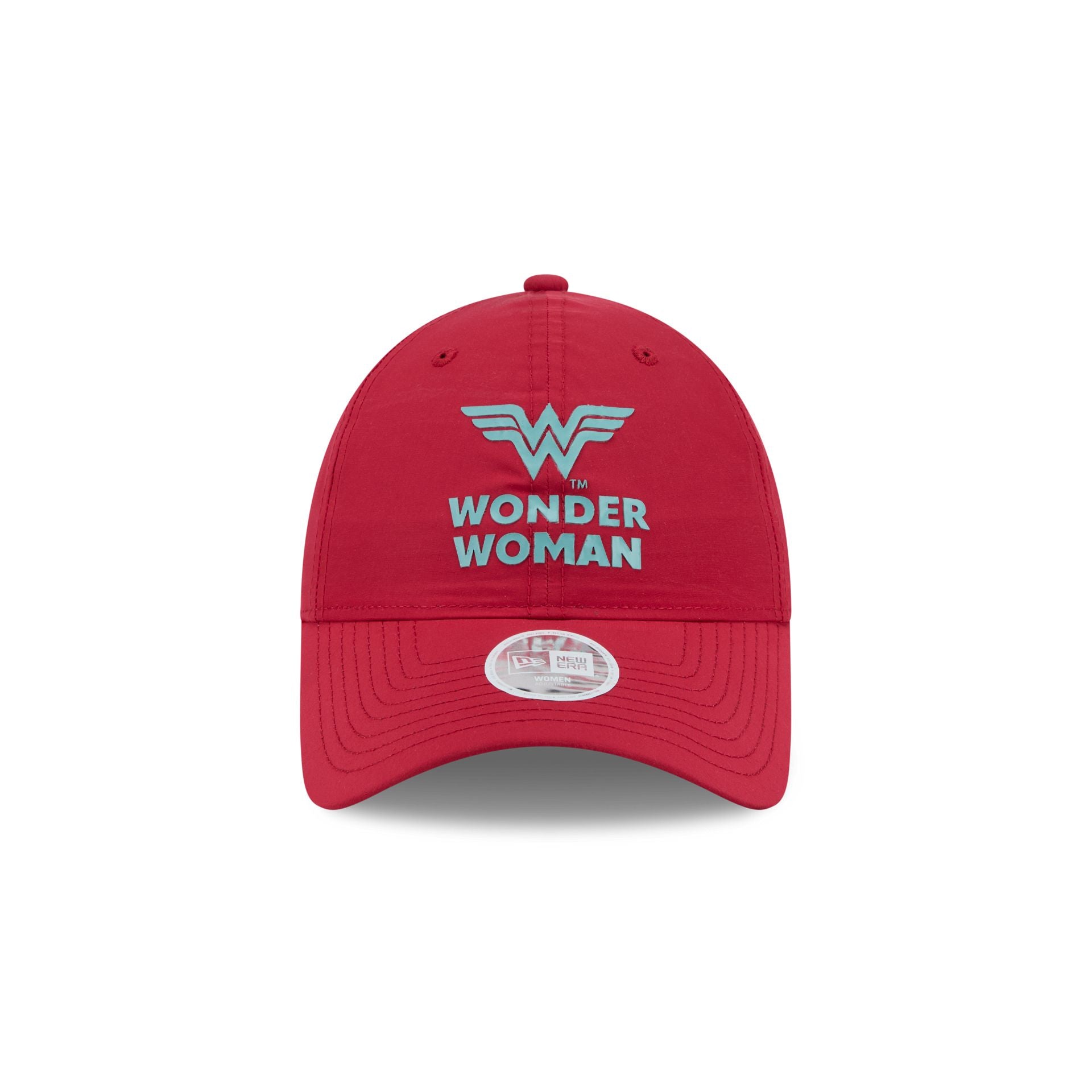 Wonder Woman Women's Red Open Back Ponytail Hat