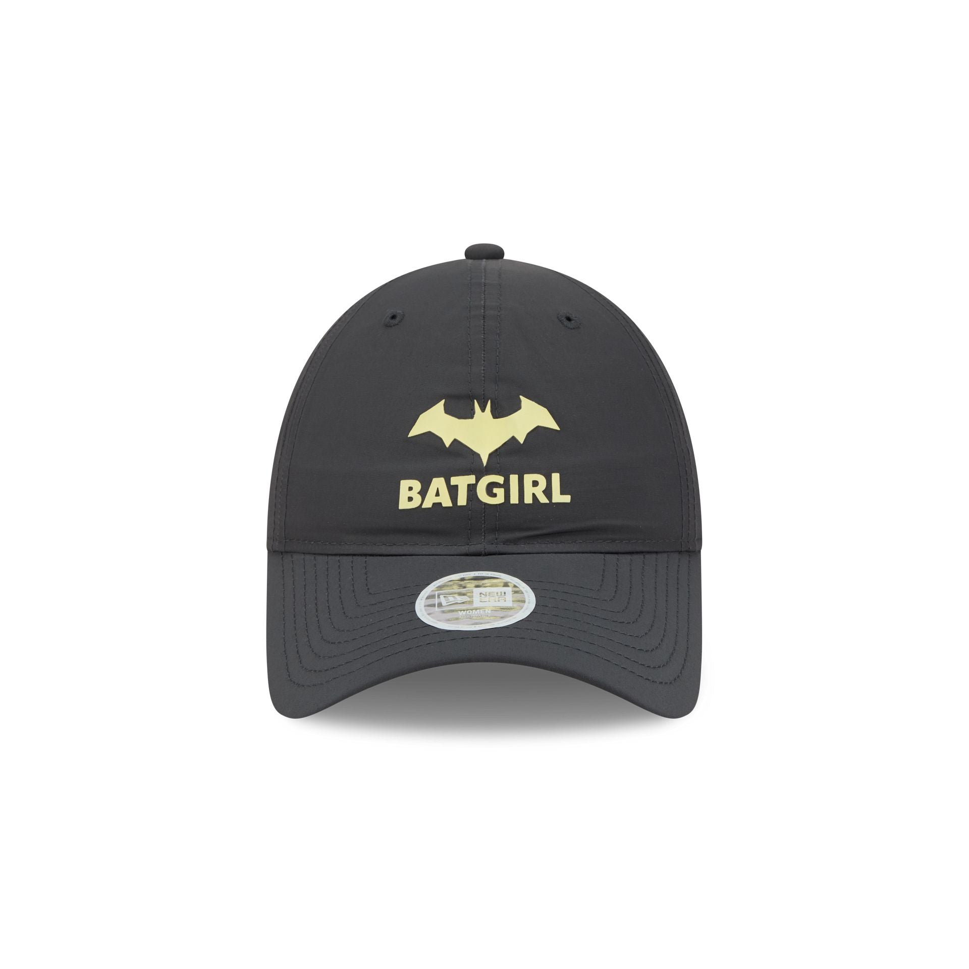 Batgirl Women's Black Open Back Ponytail Hat