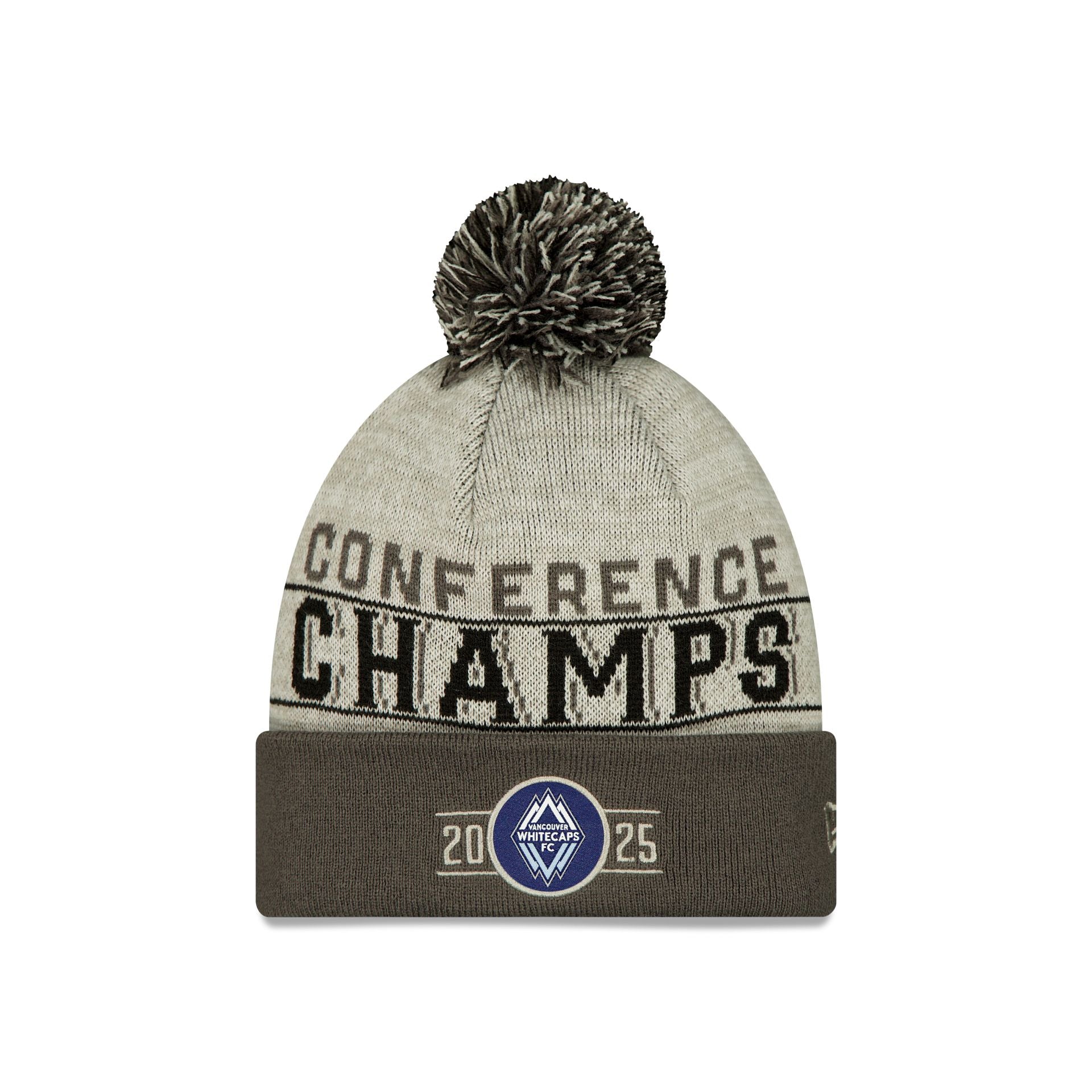 Vancouver Whitecaps 2025 Conference Champions Pom Knit Hat – New