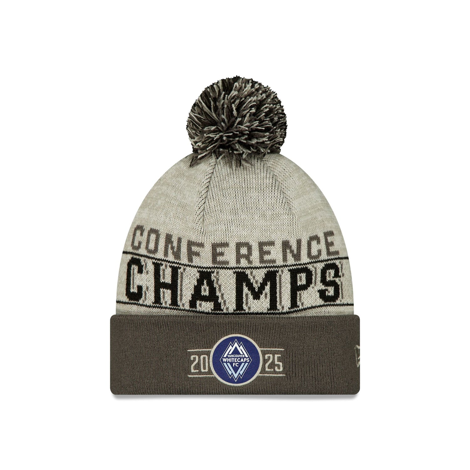 Vancouver Whitecaps 2025 Conference Champions Pom Knit Hat