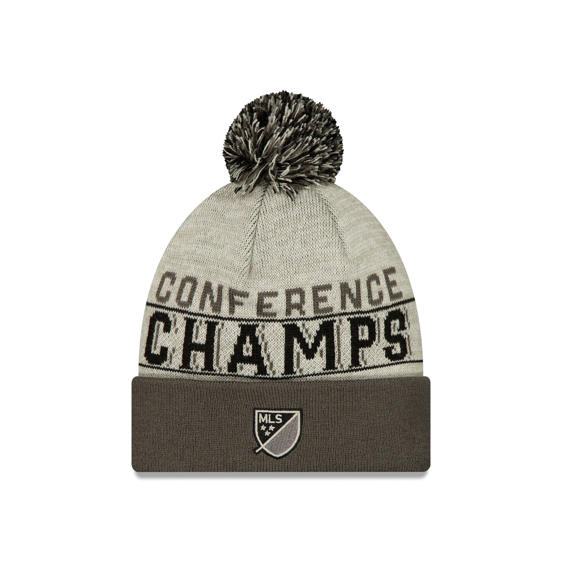 Inter Miami 2025 Conference Champions Pom Knit Hat
