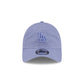 Los Angeles Dodgers Spring Pastel Lavender 9TWENTY Adjustable Hat