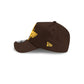 San Diego Padres Calligraphic 9FORTY A-Frame Snapback Hat