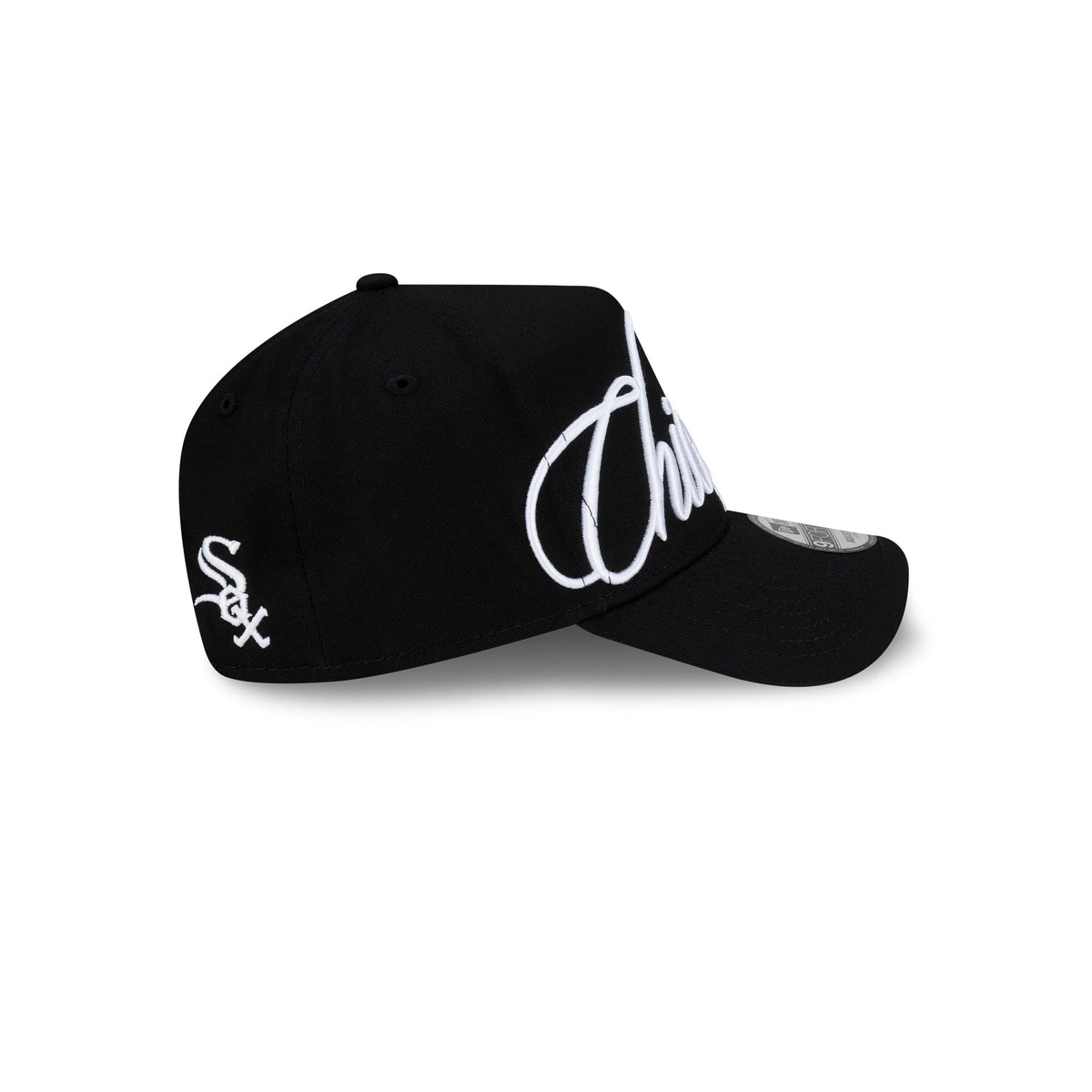 Chicago White Sox Calligraphic 9FORTY A-Frame Snapback Hat