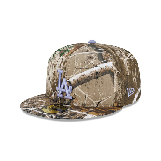 Los Angeles Dodgers Realtree Pastel 59FIFTY Fitted Hat