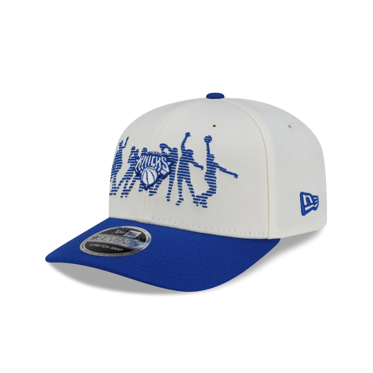 New York Knicks Game Time 9SEVENTY Stretch-Snap Hat