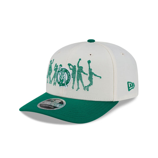 Boston Celtics Game Time 9SEVENTY Stretch-Snap Hat