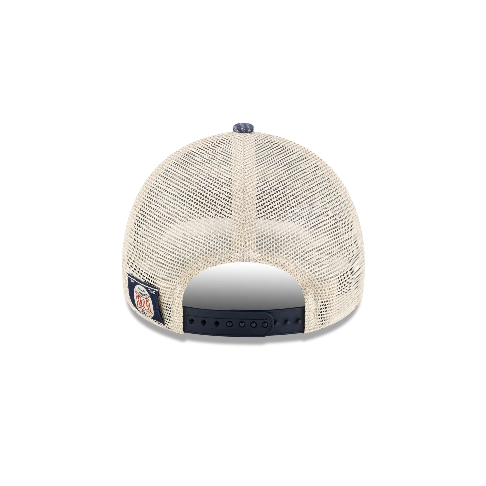 Ralph Lauren x New York Yankees Plaid 9FORTY A-Frame Trucker Hat