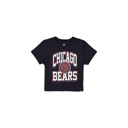 Chicago Bears 2026 Training Women's Cropped T-Shirt - New Era Cap