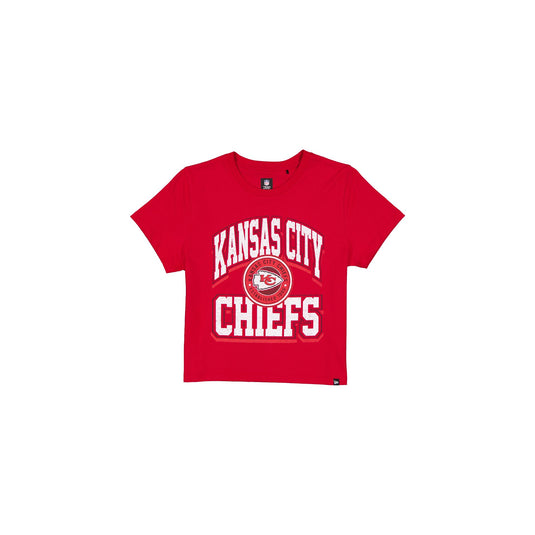 Kansas City Chiefs 2026 Training Women's Cropped T-Shirt - New Era Cap