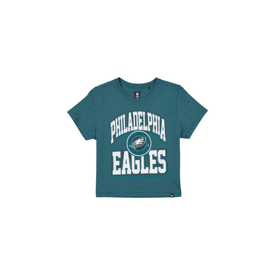 Philadelphia Eagles 2026 Training Women's Cropped T-Shirt - New Era Cap