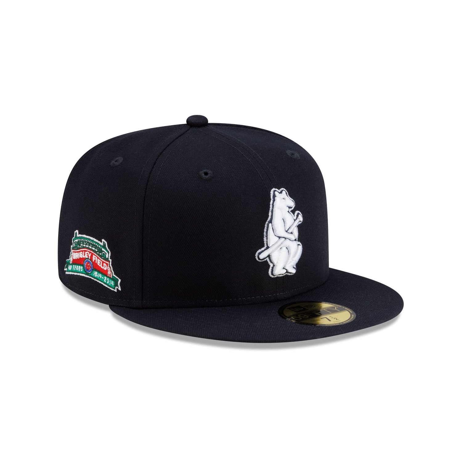 Chicago Cubs Anniversary Sidepatch 59FIFTY Fitted Hat