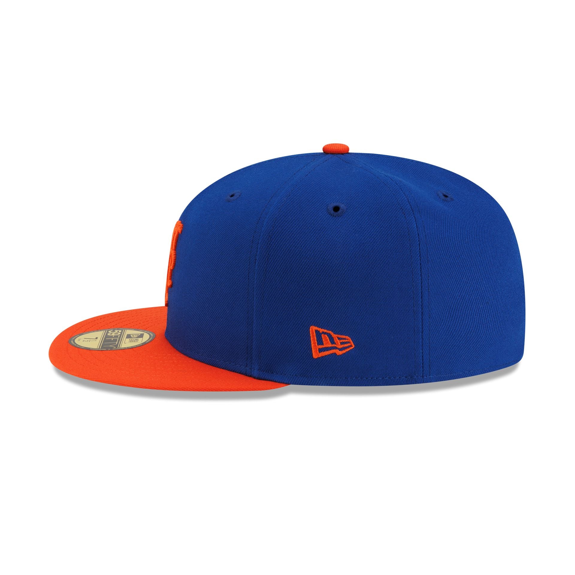 New York Mets Anniversary Sidepatch 59FIFTY Fitted Hat
