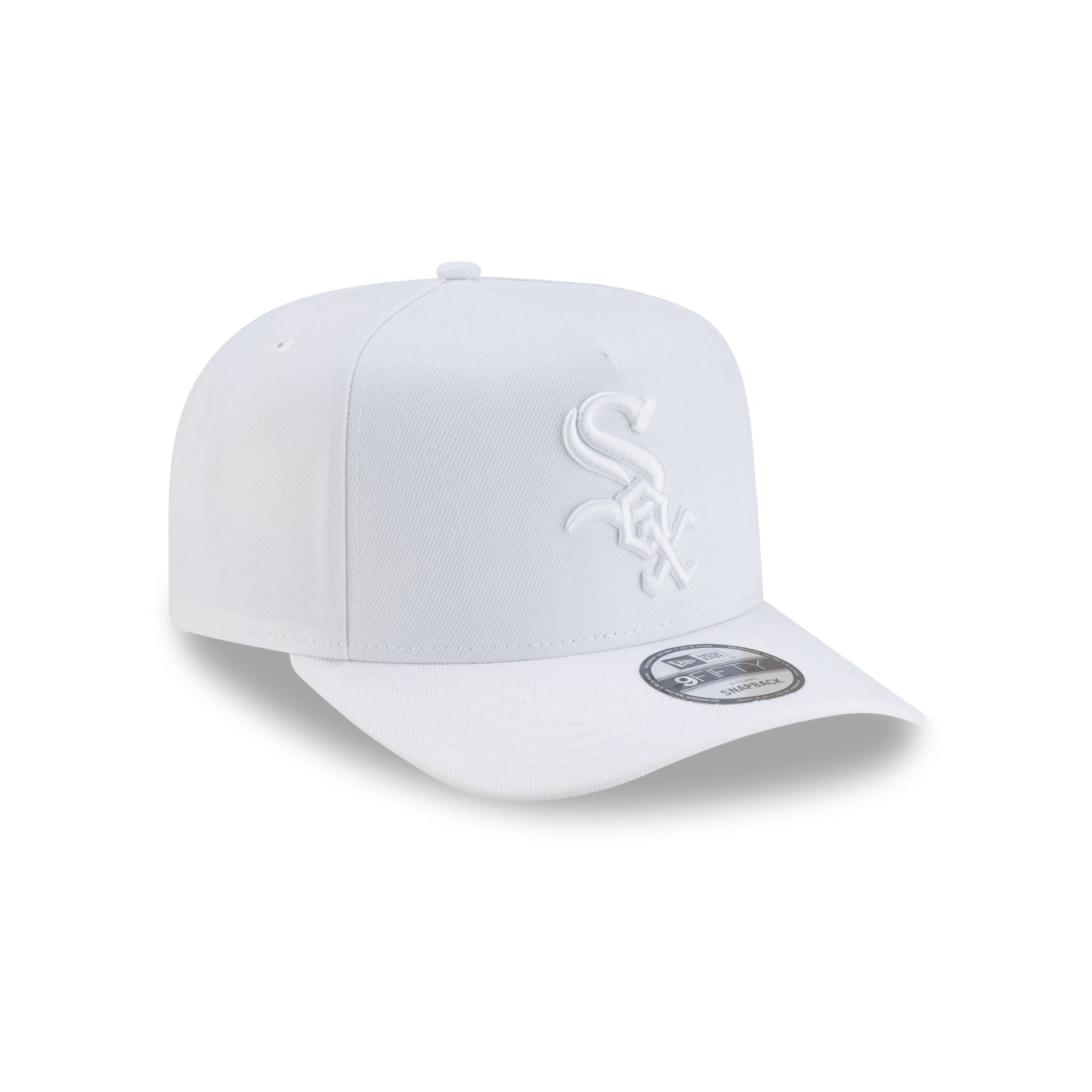 Chicago White Sox Basic Optic White 9FIFTY A-Frame Snapback Hat