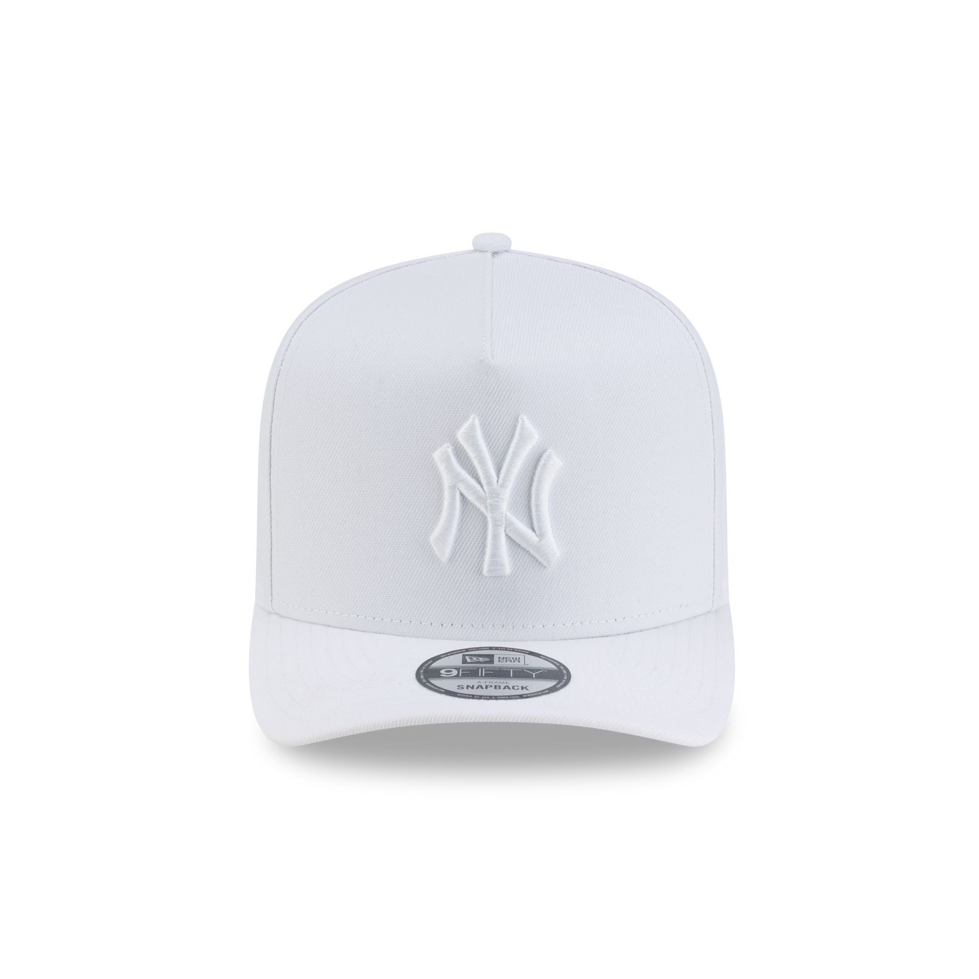 New York Yankees Basic Optic White 9FIFTY A-Frame Snapback Hat