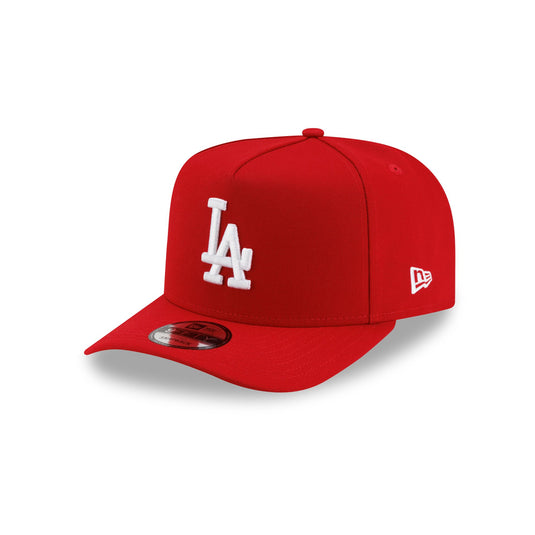 Los Angeles Dodgers Basic Red 9FIFTY A-Frame Snapback Hat - New Era Cap