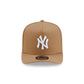 New York Yankees Basic Khaki 9FIFTY A-Frame Snapback Hat