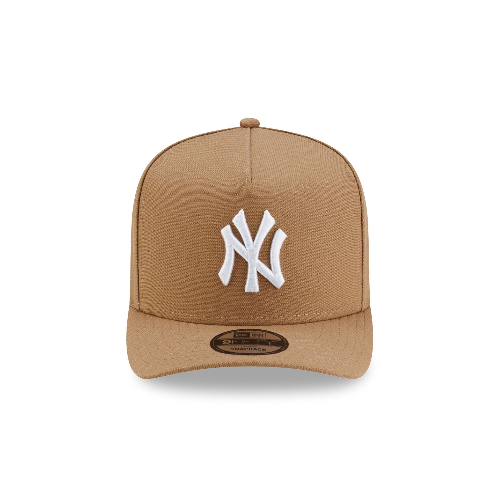 New York Yankees Basic Khaki 9FIFTY A-Frame Snapback Hat