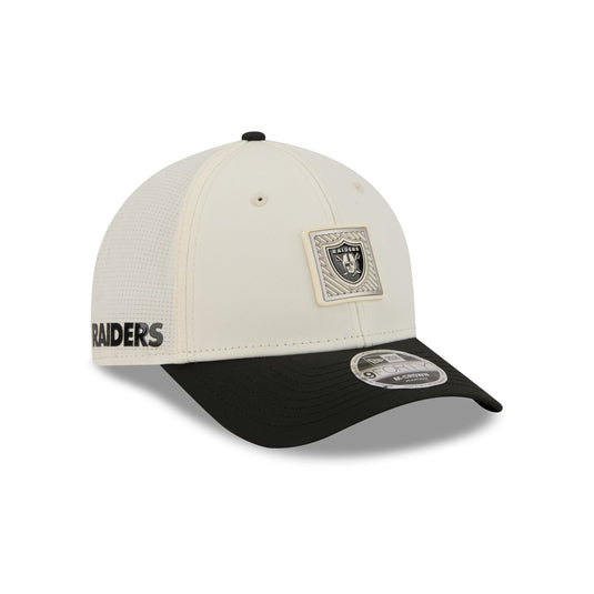 Las Vegas Raiders 2026 Training 9FORTY M-Crown Snapback Hat - New Era Cap