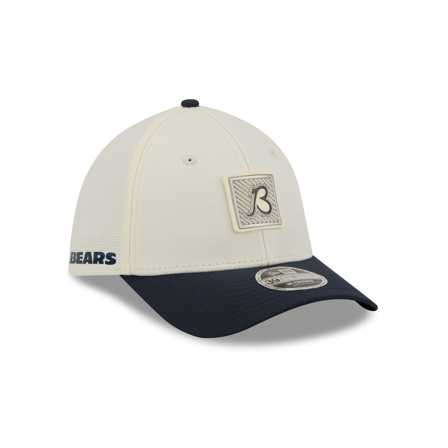 Chicago Bears 2026 Training Alt 39THIRTY M-Crown Stretch-Fit Hat