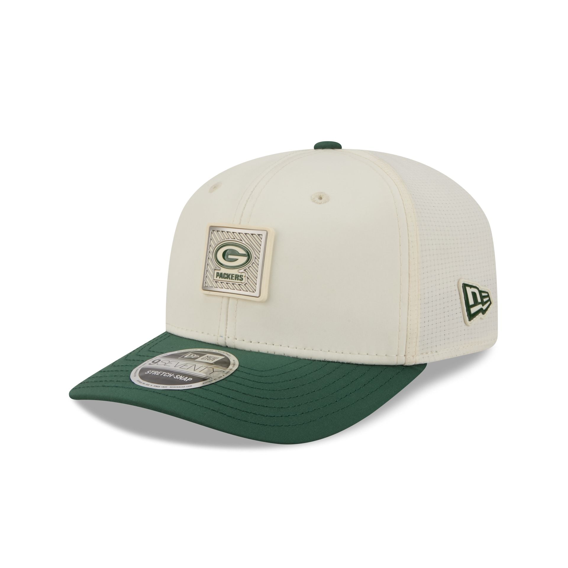 Green Bay Packers 2026 Training 9SEVENTY Stretch-Snap Hat