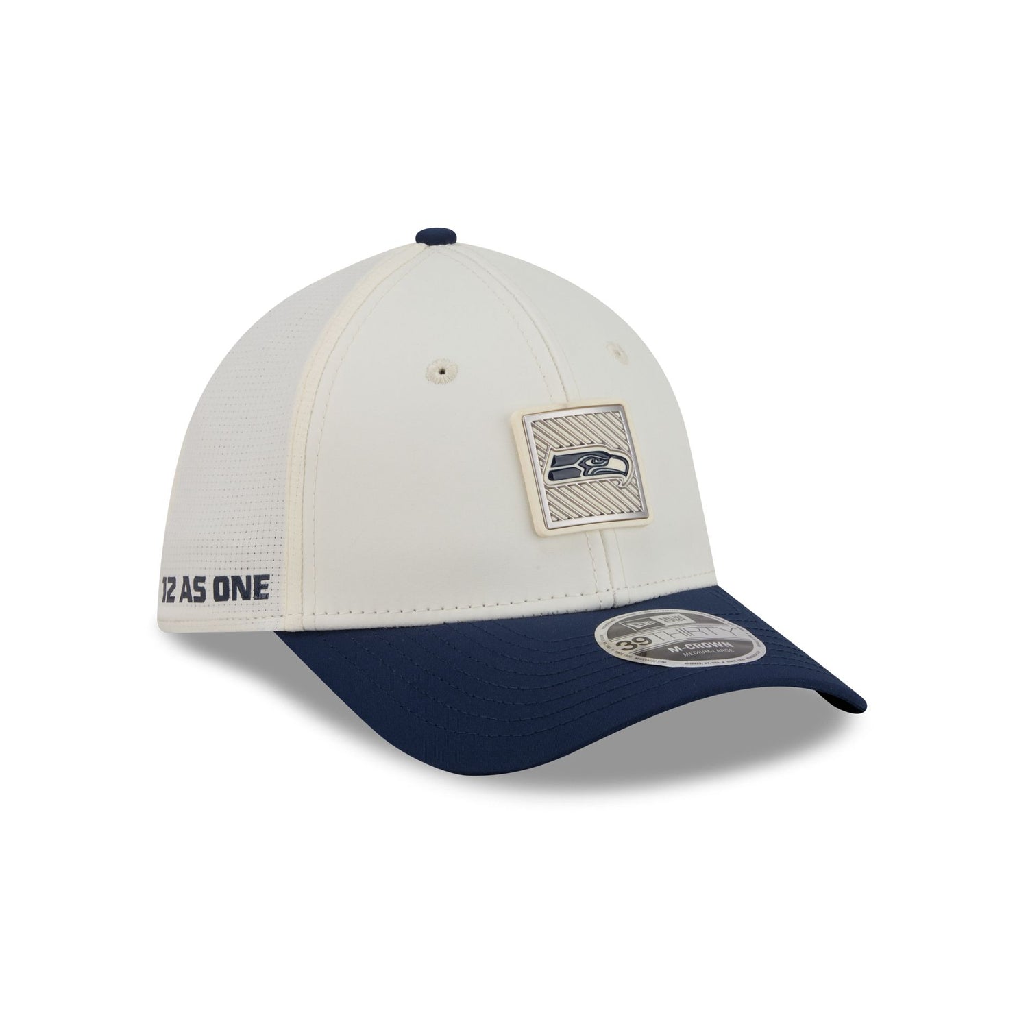 Seattle Seahawks 2026 Training 39THIRTY M-Crown Stretch-Fit Hat