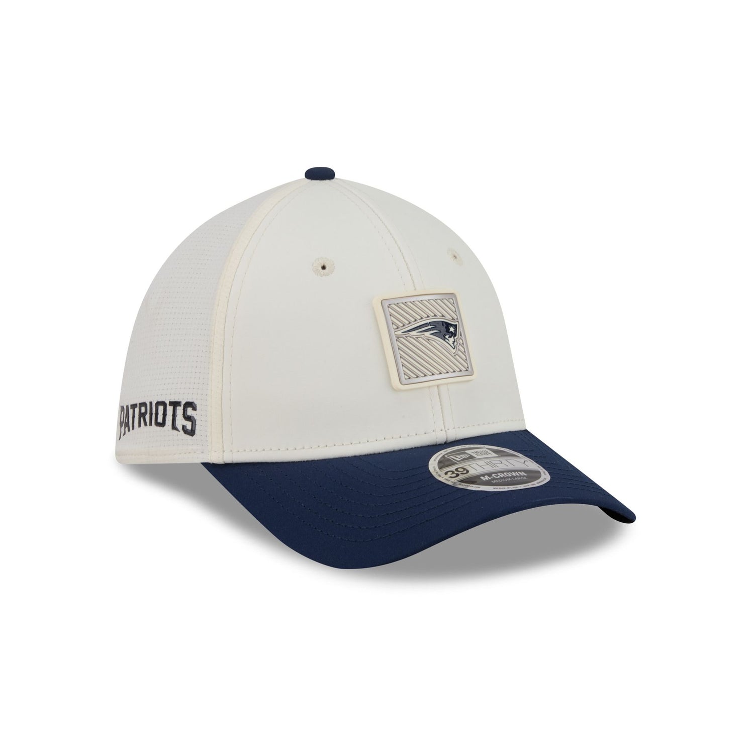 New England Patriots 2026 Training 39THIRTY M-Crown Stretch-Fit Hat