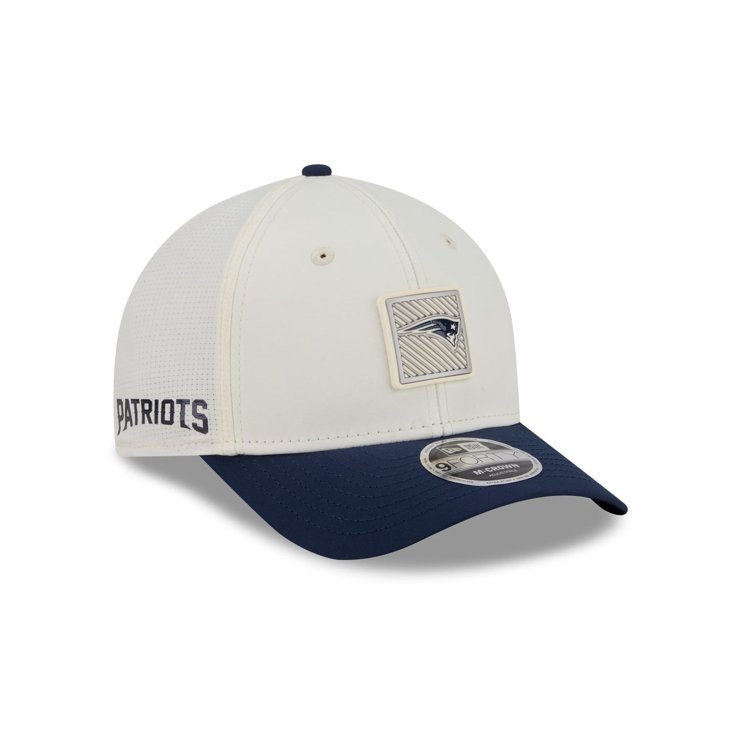 New England Patriots 2026 Training 9FORTY M-Crown Snapback Hat