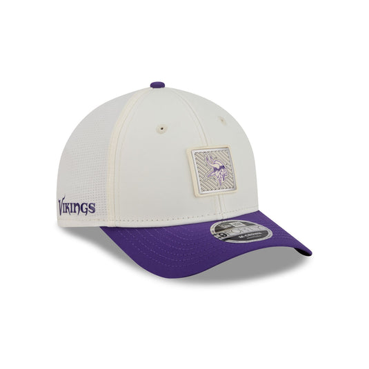 Minnesota Vikings 2026 Training 9FORTY M-Crown Snapback Hat - New Era Cap