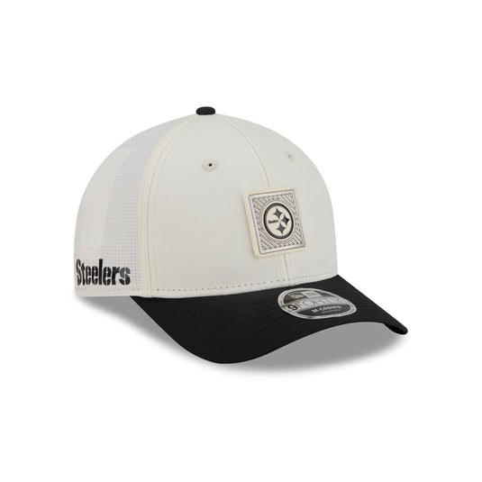 Pittsburgh Steelers 2026 Training 9FORTY M-Crown Snapback Hat - New Era Cap