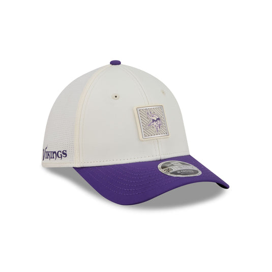 Minnesota Vikings 2026 Training 39THIRTY M-Crown Stretch-Fit Hat - New Era Cap