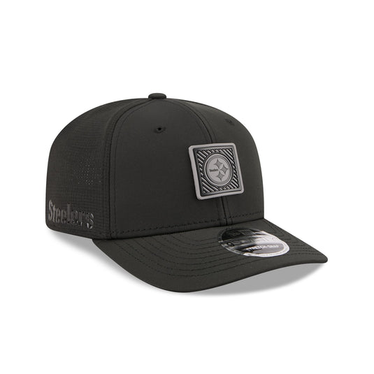 Pittsburgh Steelers 2026 Training Black 9SEVENTY Stretch-Snap Hat - New Era Cap