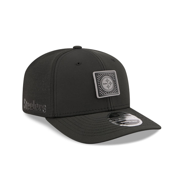 Pittsburgh Steelers 2026 Training Black 9SEVENTY Stretch-Snap Hat