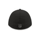 Las Vegas Raiders 2026 Training Black 39THIRTY M-Crown Stretch-Fit Hat