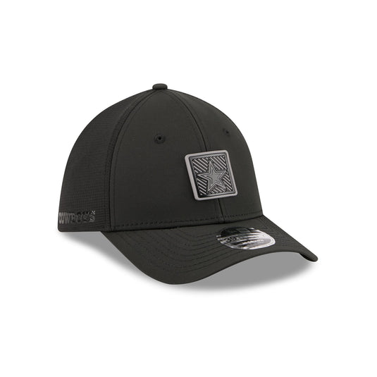 Dallas Cowboys 2026 Training Black 39THIRTY M-Crown Stretch-Fit Hat - New Era Cap