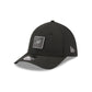 Philadelphia Eagles 2026 Training Black 39THIRTY M-Crown Stretch-Fit Hat