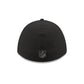 Pittsburgh Steelers 2026 Training Black 39THIRTY M-Crown Stretch-Fit Hat