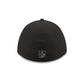 Chicago Bears 2026 Training Black 39THIRTY M-Crown Stretch-Fit Hat