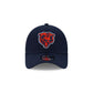 Chicago Bears Side Script 9FORTY A-Frame Trucker Hat