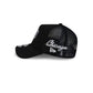 Chicago Bears Side Script Black 9FORTY A-Frame Trucker Hat